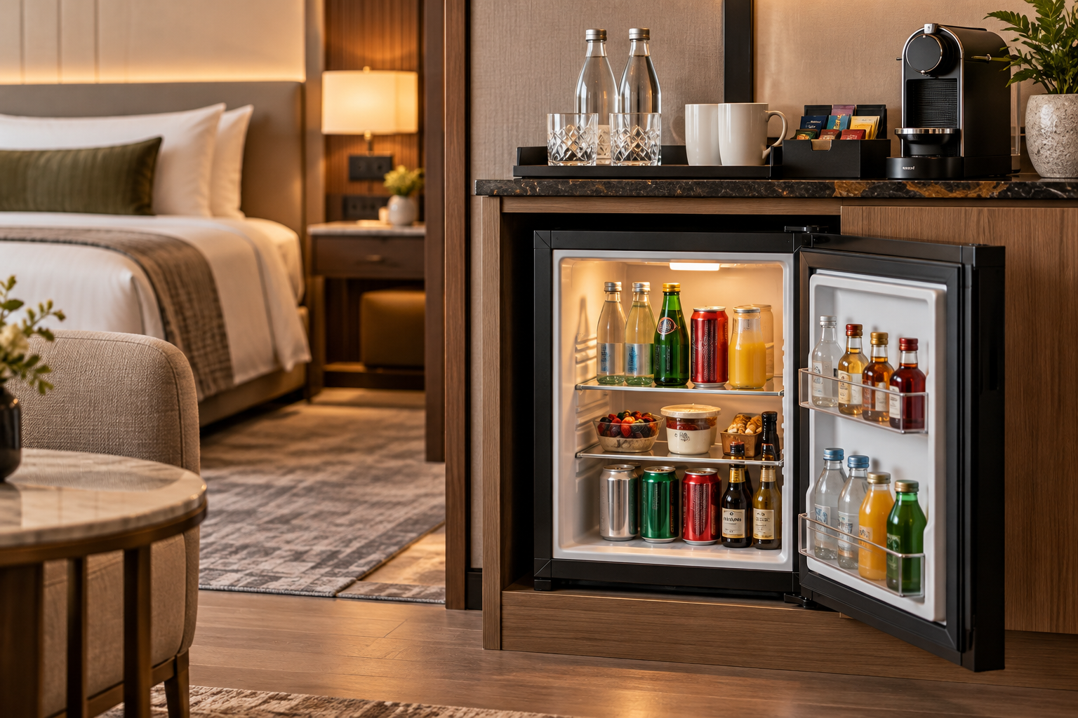 Minibar khách sạn – Tủ lạnh mini