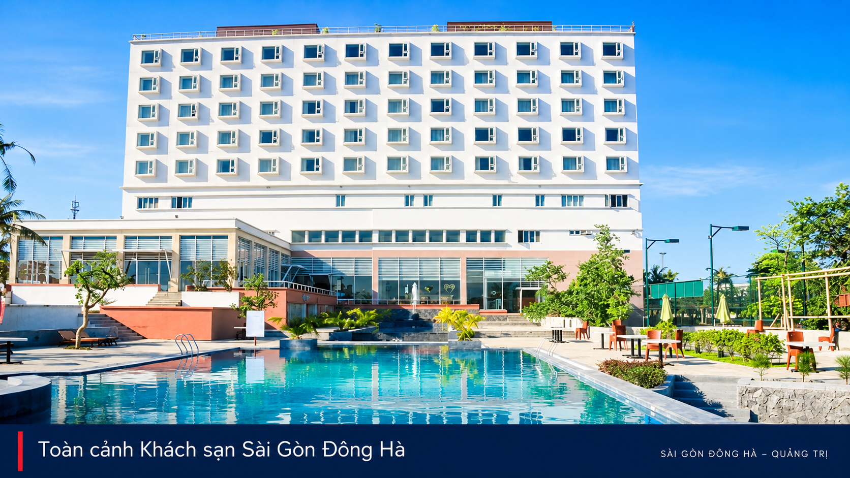 Toàn cảnh Khách sạn Sài Gòn Đông Hà - Quảng Trị